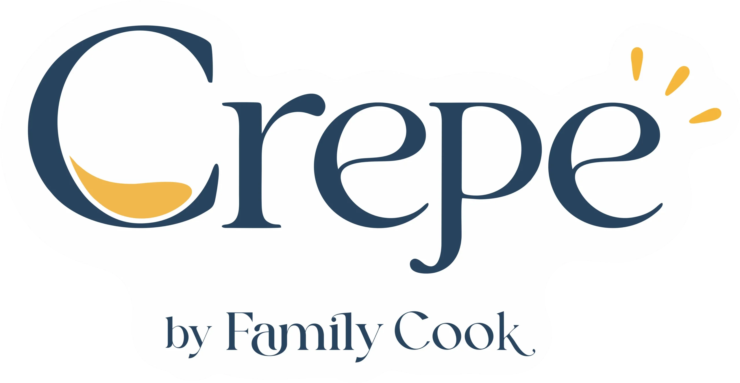 Logotipo Crepe by Family Cook.