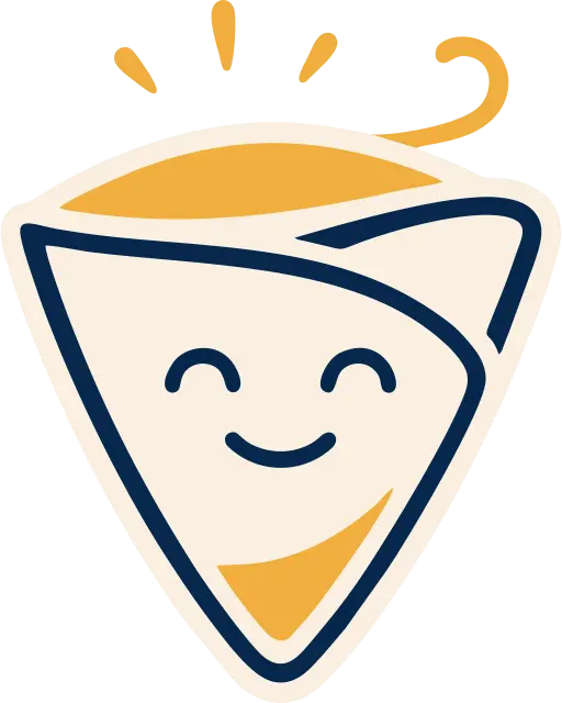 Mascote principal Crepe by Family Cook.