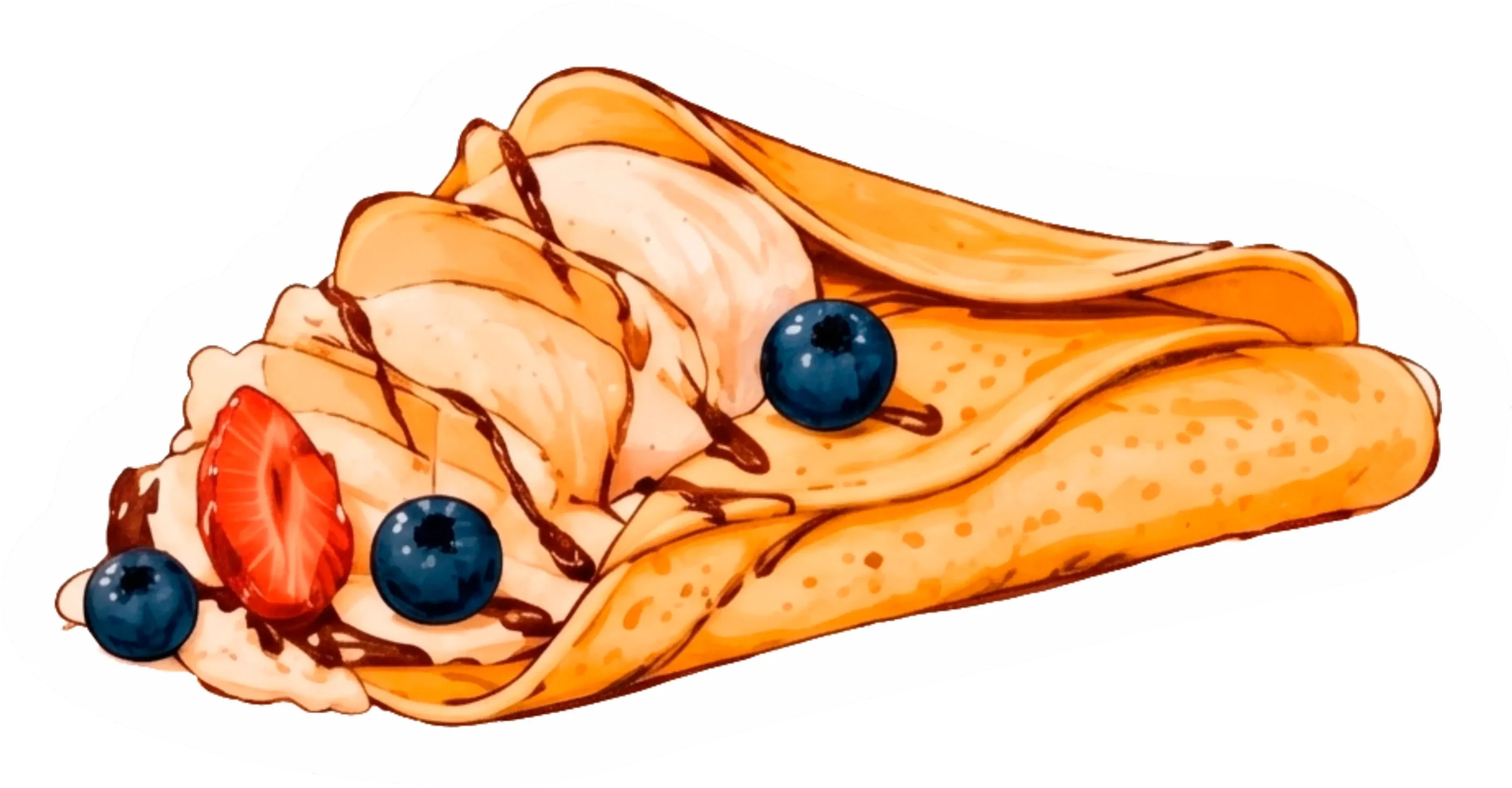 Crepe gourmet no universo visual Crepe by Family Cook.