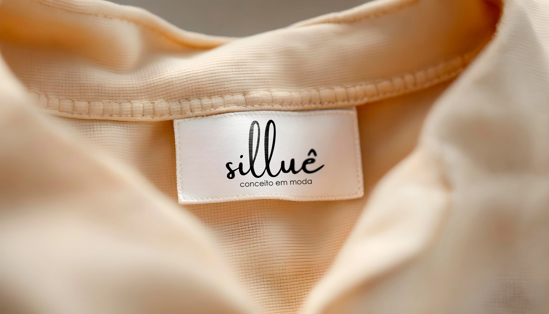 Etiqueta de roupa Silluê.