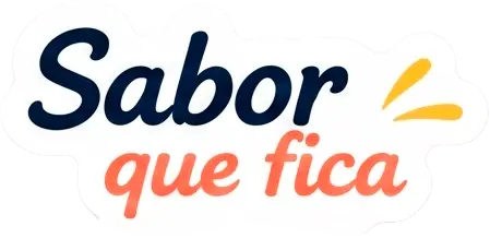 Sticker Sabor que fica da identidade Konna Poke.